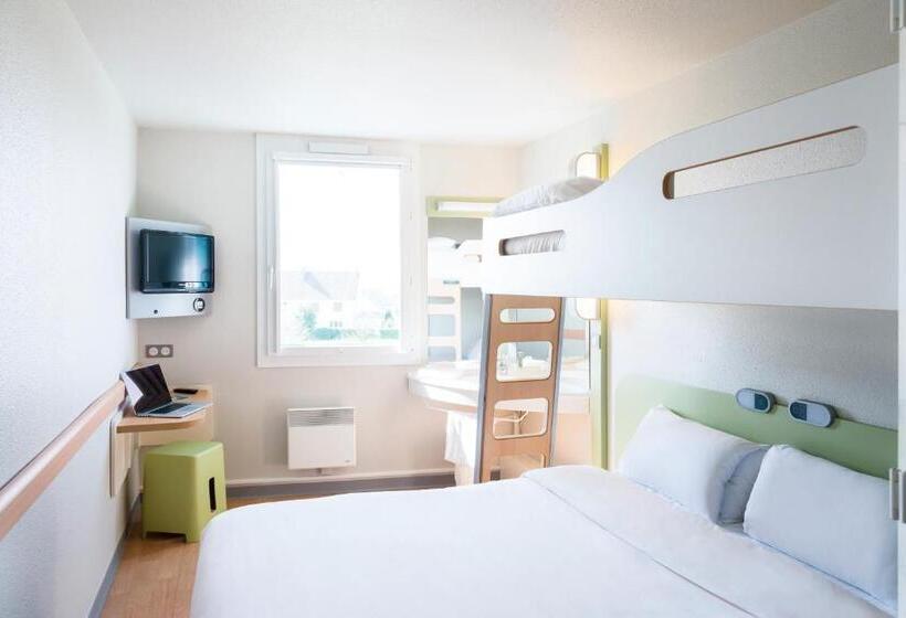 ２段ベッド付きスタンダードルーム, Ibis Budget Clermont Ferrand Le Brezet Aeroport