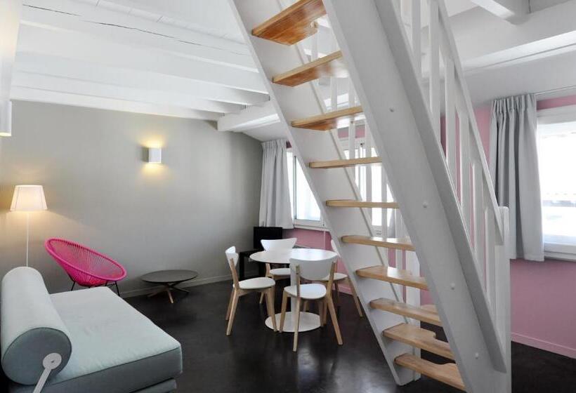 דירת דופלקס בת חדר שינה 1, Temporesidence Chateauneuf