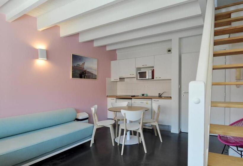 דירת דופלקס בת חדר שינה 1, Temporesidence Chateauneuf