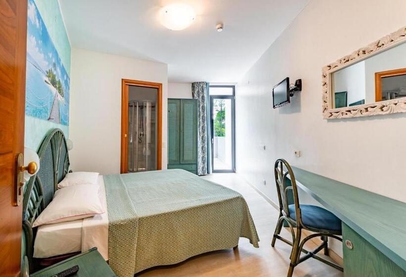 غرفة قياسية مزوَّدة بشُرفة, Franz