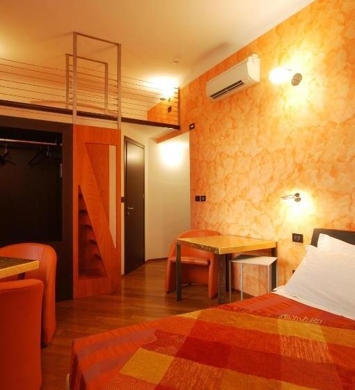 سوییت جونیور با چشم‌انداز دریا, I Tre Merli Locanda