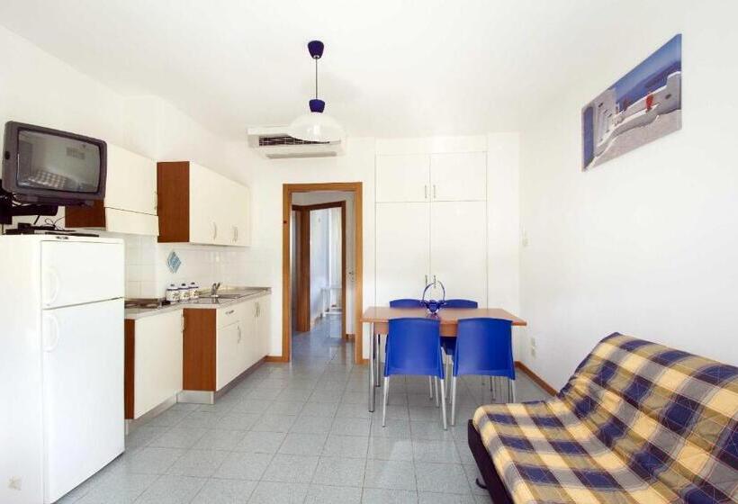 带1个卧室的豪华公寓, Residence Stella Marina