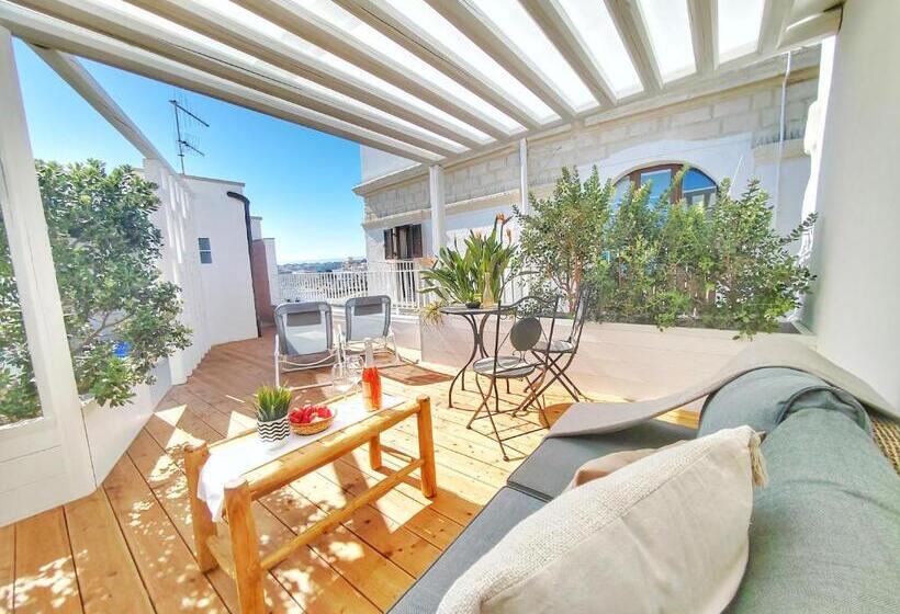 דירת חדר שינה עם טרסה ונוף לים, Carpe Diem B&b E Case Vacanza