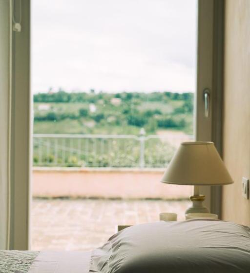 اتاق استاندارد با چشم‌انداز دریا, Nontiscordardimé B&b Villa Agriturismo