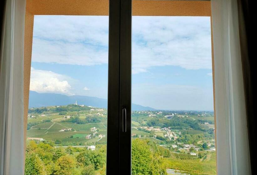 غرفة قياسية ذات إطلالة, Villa Del Poggio Prosecco Bike