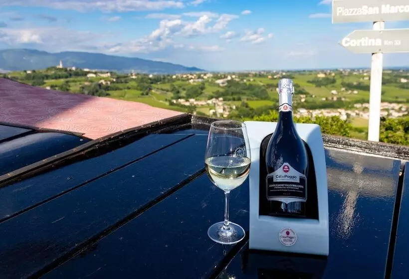 Standard-huone Näkymä, Villa Del Poggio Prosecco Bike