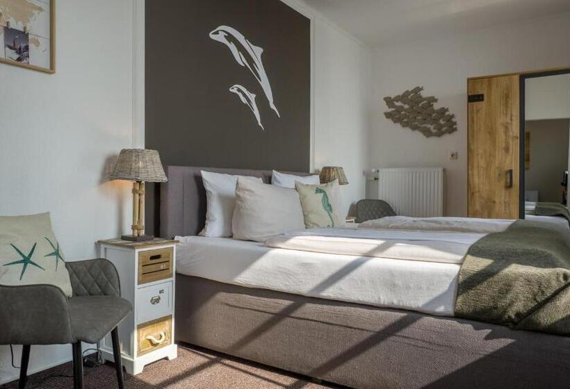 جناح مطلّ علي البحر, Akzent Strandhotels Seestern, Delphin & Lachs