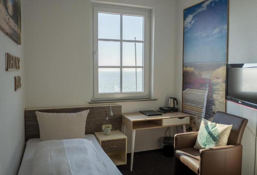 스탠다드 싱글 룸 바다 전망, Akzent Strandhotels Seestern, Delphin & Lachs