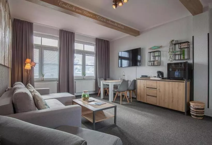 テラス付スイート, Akzent Strandhotels Seestern, Delphin & Lachs