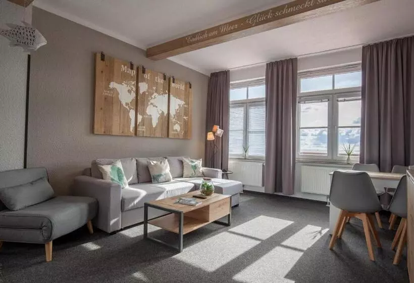 テラス付スイート, Akzent Strandhotels Seestern, Delphin & Lachs