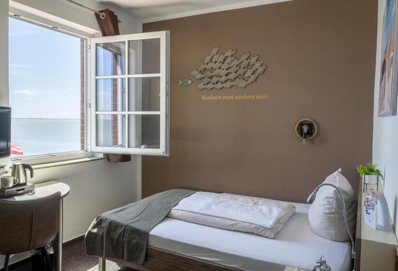 스탠다드 싱글 룸 바다 전망, Akzent Strandhotels Seestern, Delphin & Lachs