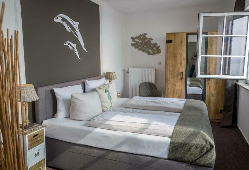 جناح مطلّ علي البحر, Akzent Strandhotels Seestern, Delphin & Lachs