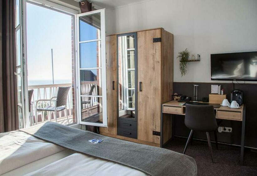 스탠다드 룸 바다 전망, Akzent Strandhotels Seestern, Delphin & Lachs