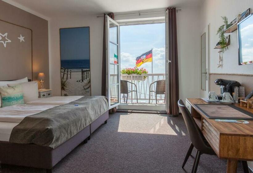 스탠다드 룸 바다 전망, Akzent Strandhotels Seestern, Delphin & Lachs