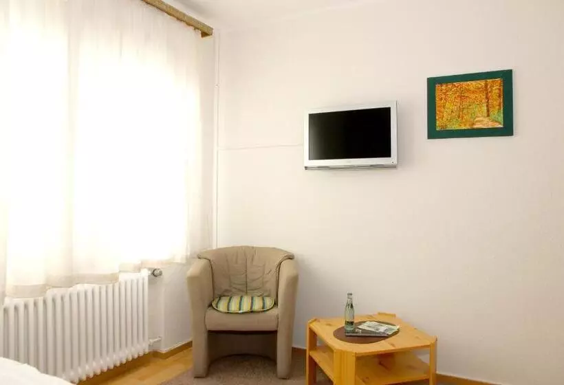 Standard Yhden Hengen Huone, Gasthof Zum Diemeltal