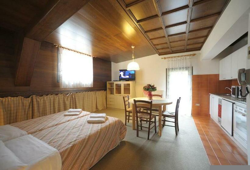 带1个卧室的公寓, Residence Regina Delle Dolomiti
