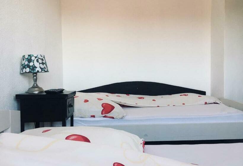 스탠다드 룸 공동 욕실, Pension Akropolis