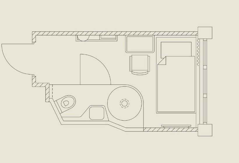 غرفة أساسية فردية, Best Western And