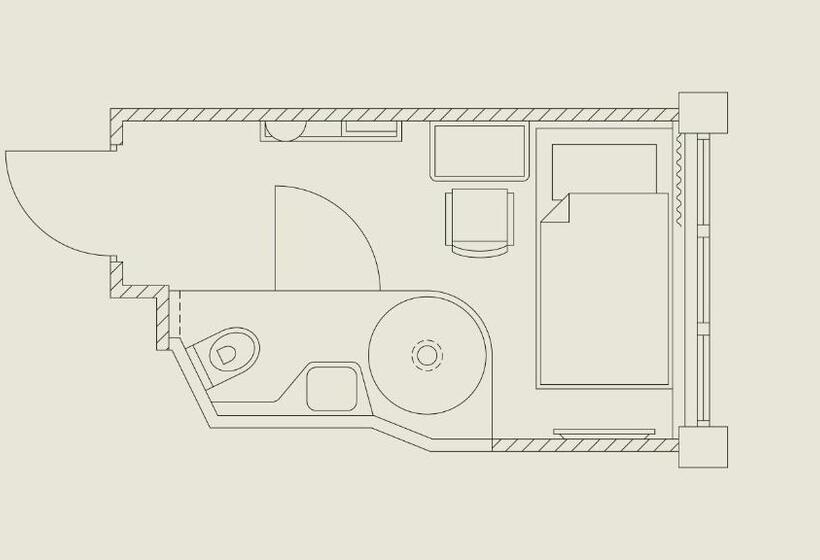 غرفة أساسية فردية, Best Western And