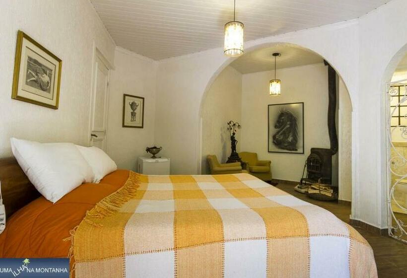 デラックスルーム, Pousada Uma Ilha Na Montanha