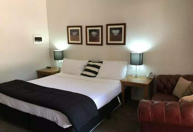 キングサイズベッドのデラックスルーム, Norwood House Motel & Receptions