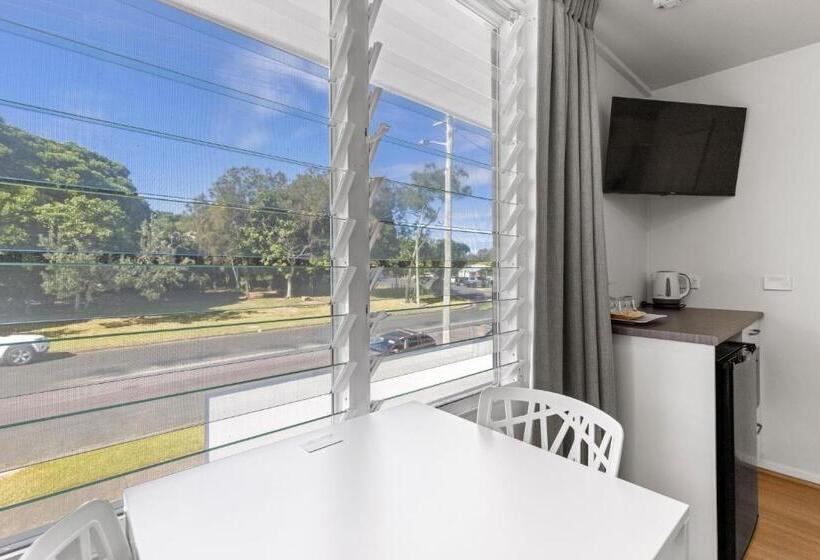 キングサイズベッドのスタンダードルーム, Surf Beach Motel Coffs