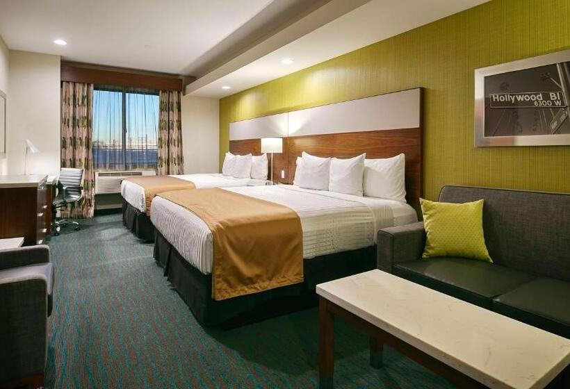 غرفة قياسية لذوى الاحتياجات الخاصة, Best Western Plus Gardena Los Angeles Inn & Suites