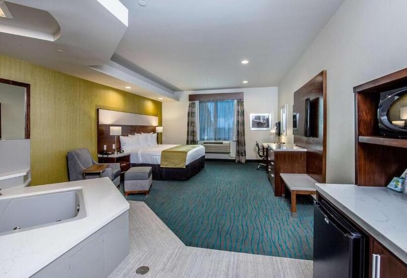 带大床的豪华间, Best Western Plus Gardena Los Angeles Inn & Suites