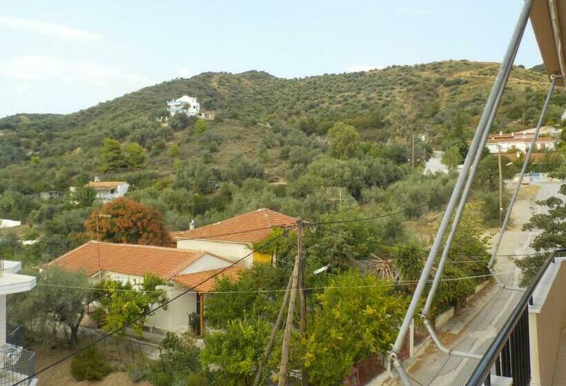 آپارتمان 1 خوابه با چشم‌انداز دریا, Kallithea