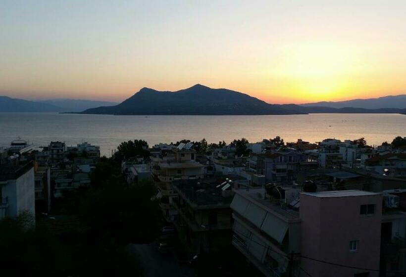 آپارتمان 1 خوابه با چشم‌انداز دریا, Kallithea