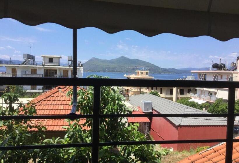 آپارتمان 1 خوابه با چشم‌انداز دریا, Kallithea