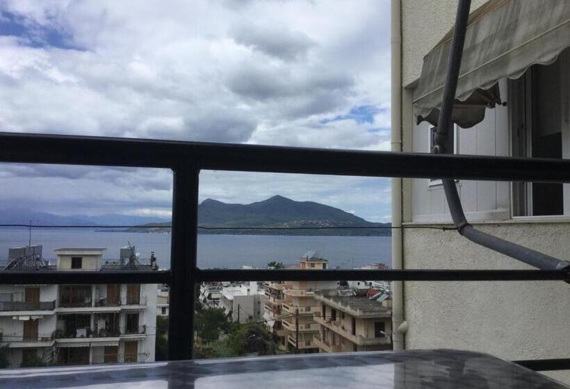 آپارتمان 1 خوابه با چشم‌انداز دریا, Kallithea