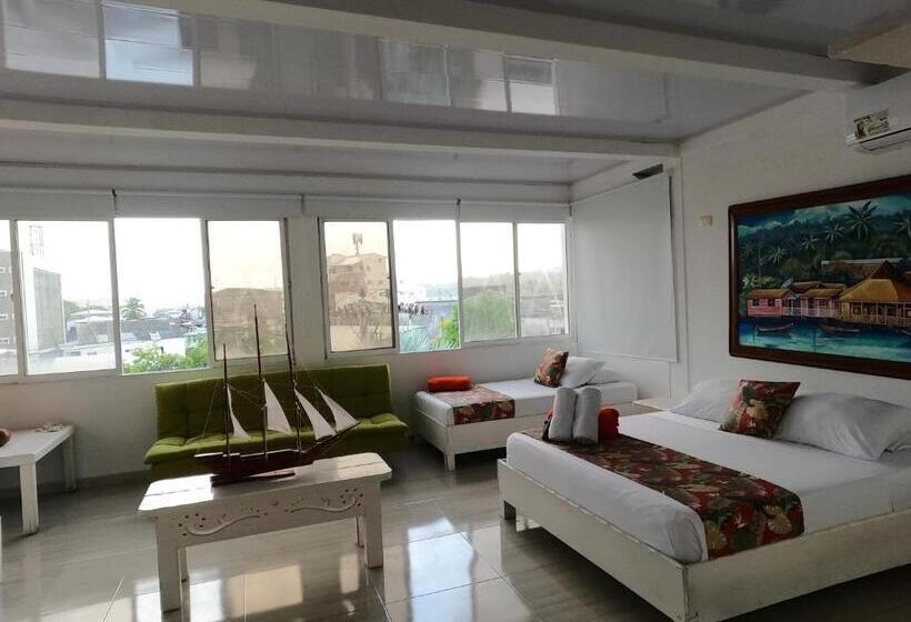 חדר סטנדרט לארבעה, La Posada De Lulu