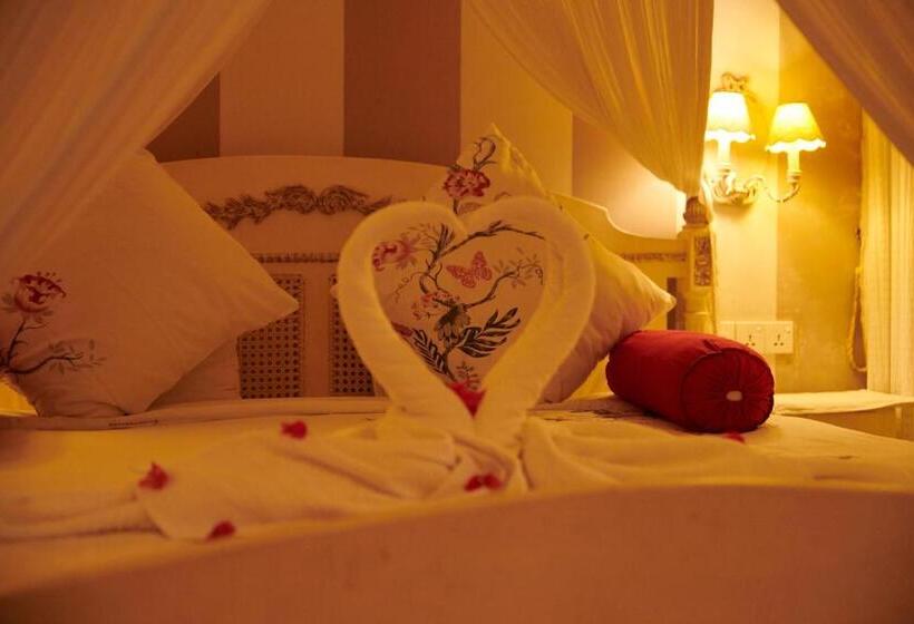 豪华家庭房，配备 1 张特大床, Le Jardin Du Fort   Galle