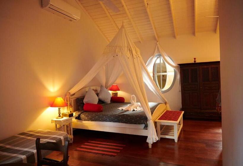 豪华家庭房，配备 1 张特大床, Le Jardin Du Fort   Galle