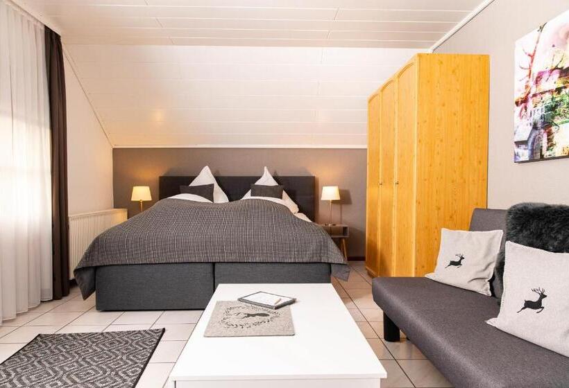 침실 1개 발코니 아파트, Genusshotel Hirschen   Erholung Im Grünen