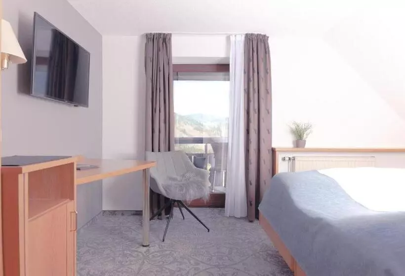 シングルデラックスルーム, Genusshotel Hirschen   Erholung Im Grünen
