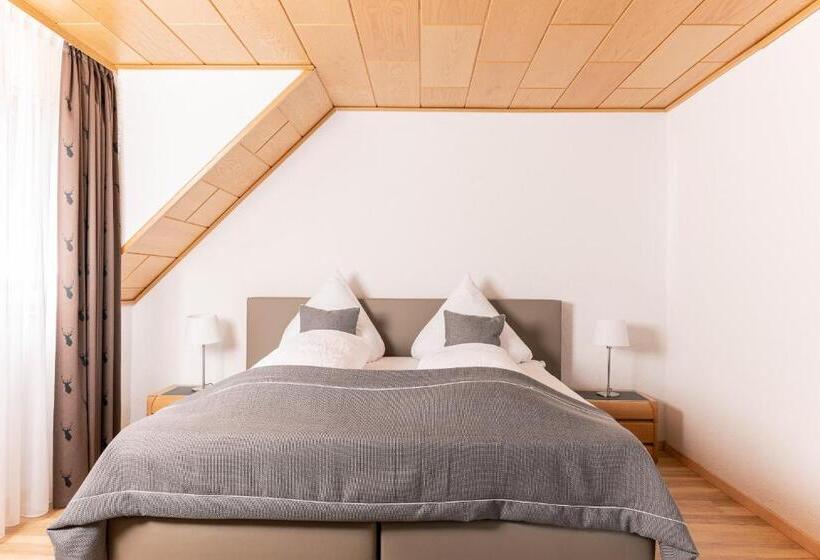 Apartamento 2 Quartos com Varanda, Genusshotel Hirschen   Erholung Im Grünen