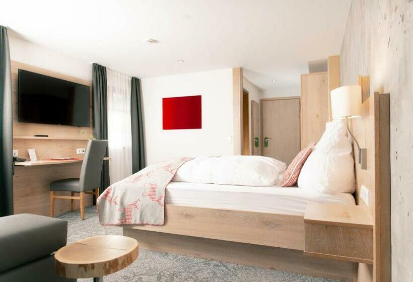 Quarto standart individual, Genusshotel Hirschen   Erholung Im Grünen