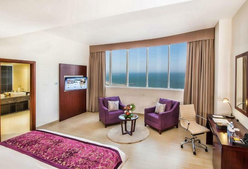 سوییت جونیور با چشمانداز دریا, V Hotel Fujairah
