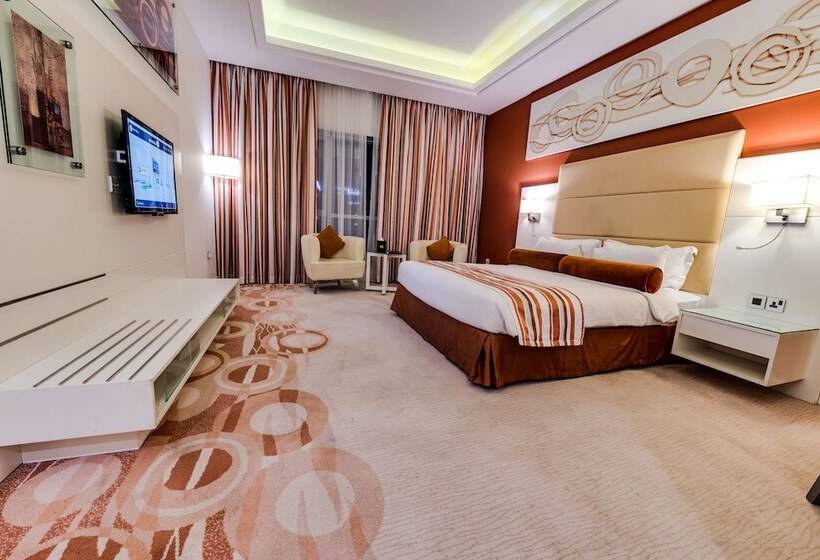 Standard Egyszemélyes Szoba Kétágyas Ággyal, Golden Tulip Downtown Abu Dhabi