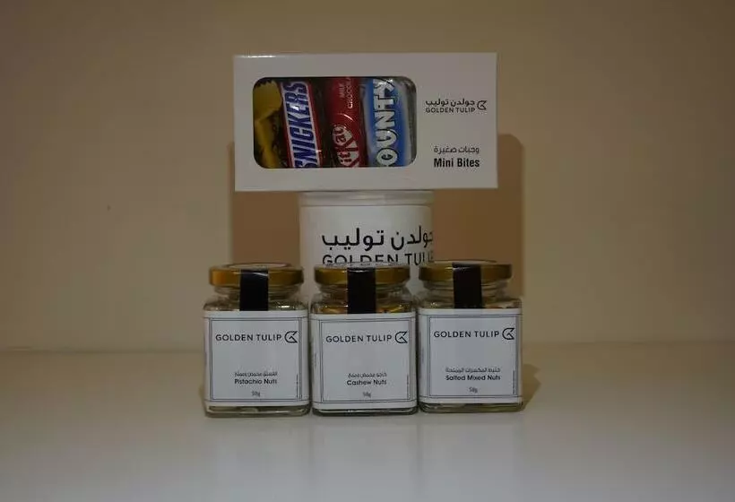 ダブルベッドのスタンダードスタジオ, Golden Tulip Downtown Abu Dhabi