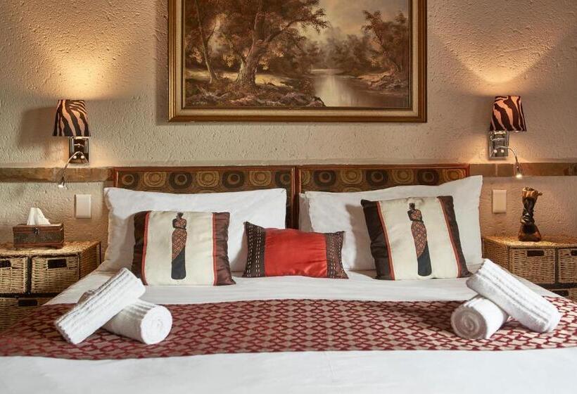 디럭스 4인 룸, Grand Kruger Lodge And Spa