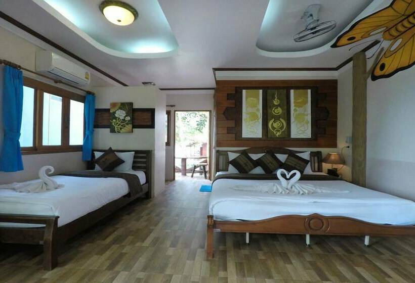 コンフォートトリプルルーム, Dd Hut Koh Tao