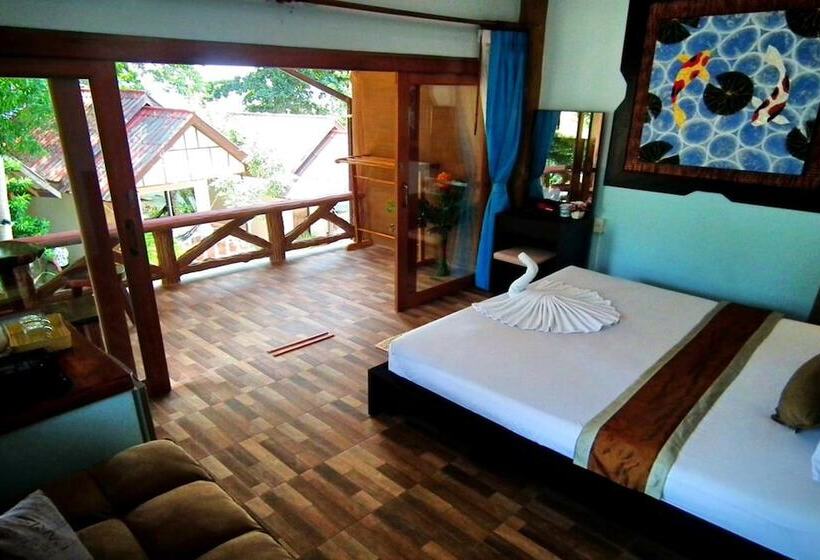 バルコニー付きスタンダードルーム, Dd Hut Koh Tao