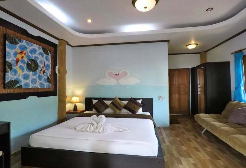 バルコニー付きスタンダードルーム, Dd Hut Koh Tao