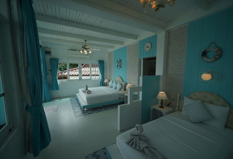 Triple Room Sea View, Dd Hut Koh Tao