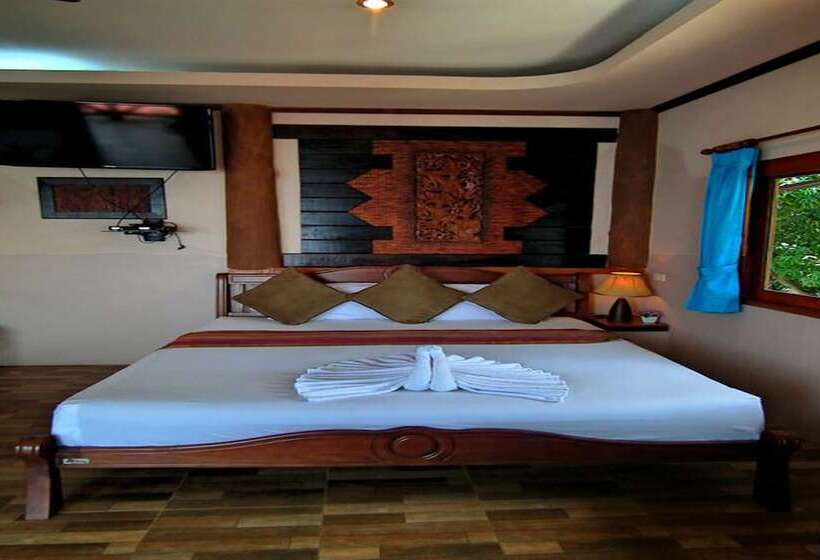 景色の見えるスタンダード4人部屋, Dd Hut Koh Tao