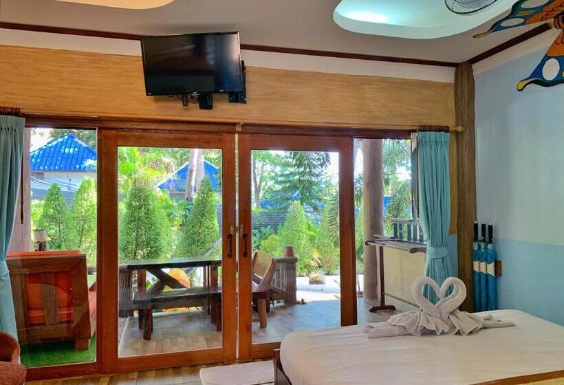 コンフォートトリプルルーム, Dd Hut Koh Tao