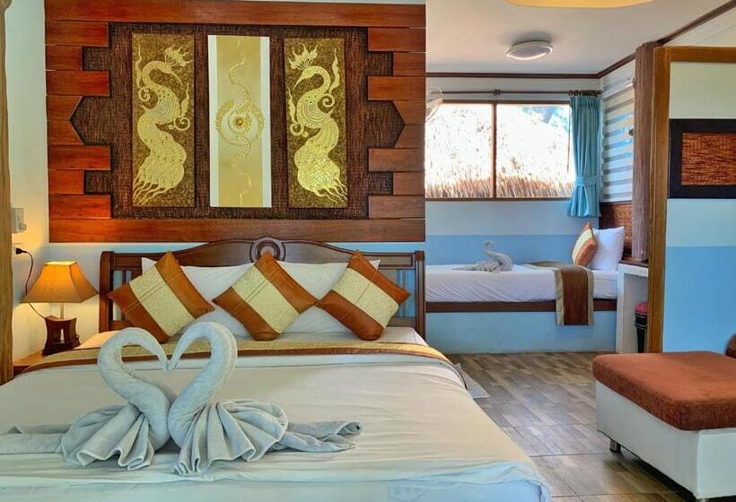 コンフォートトリプルルーム, Dd Hut Koh Tao